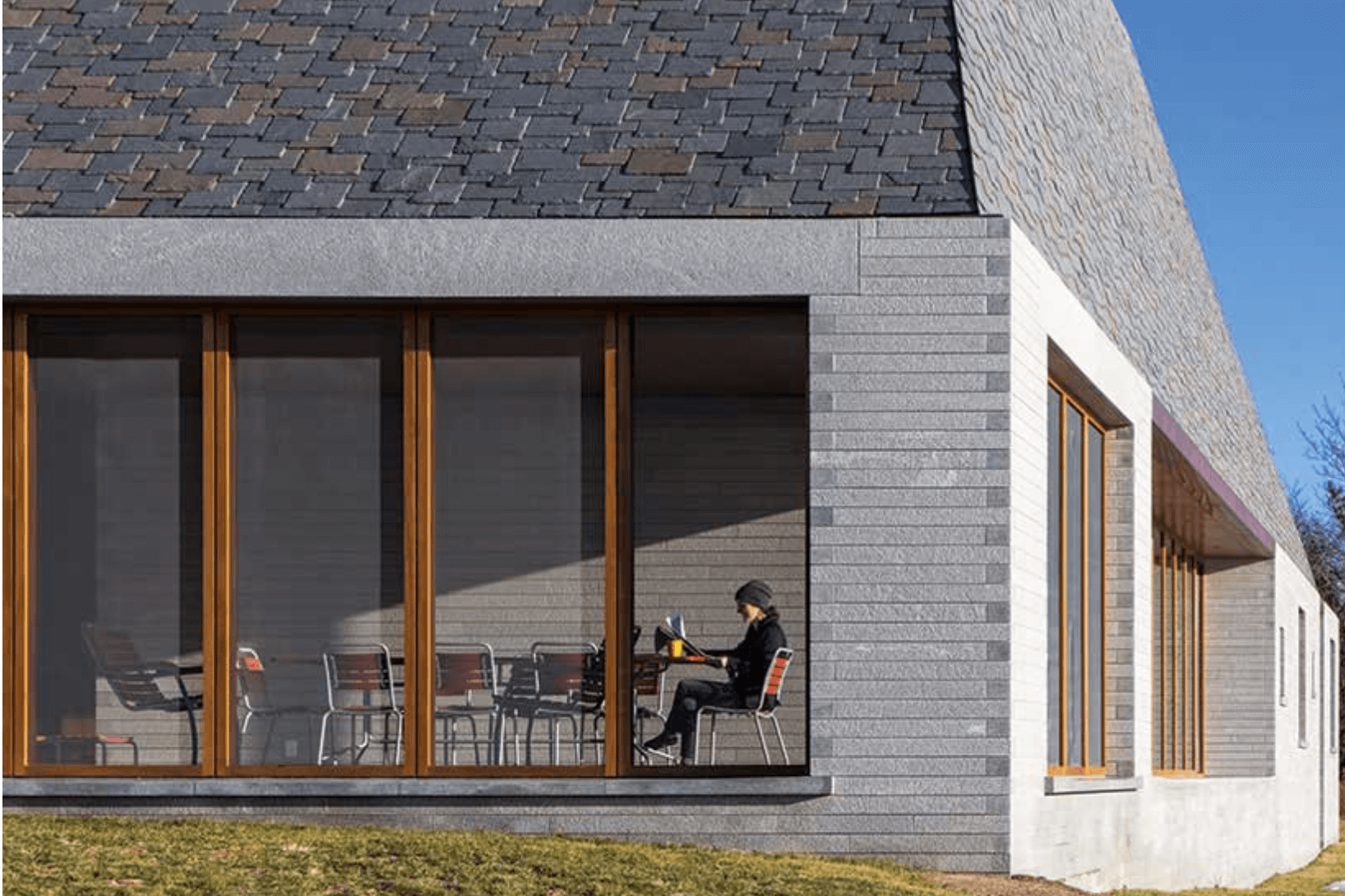 new england slate in architectural record
